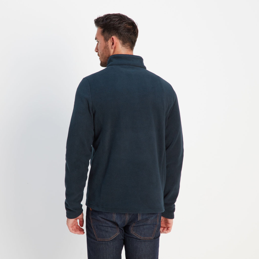Revive Mens Quarter Zip Fleece - Dark Indigo - Image 4