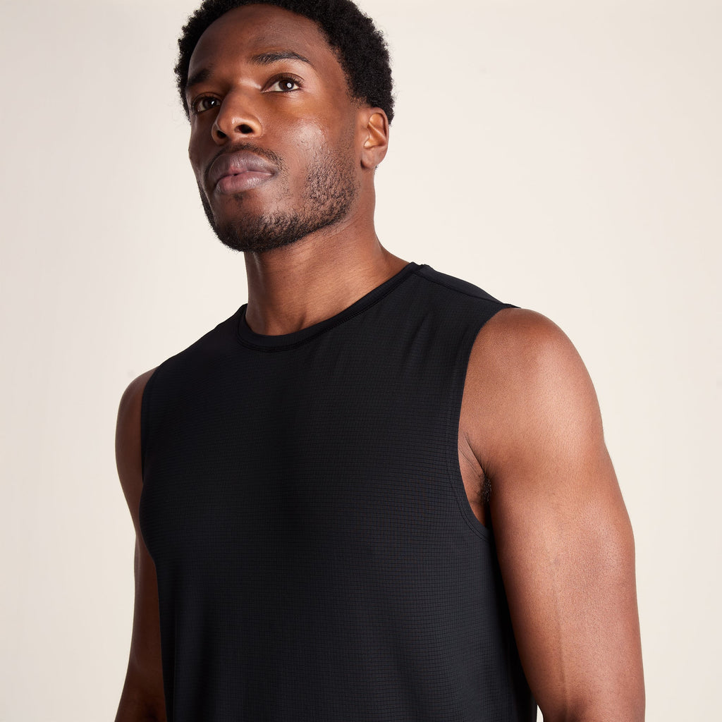 Rocco Mens Performance Vest - Black