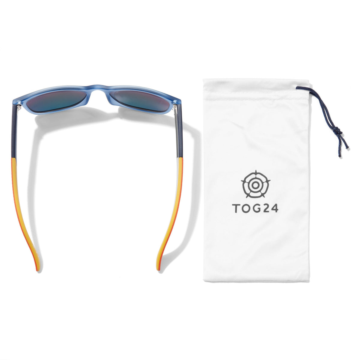 Roddis Sunglasses - Crystal Blue/Orange - Image 4