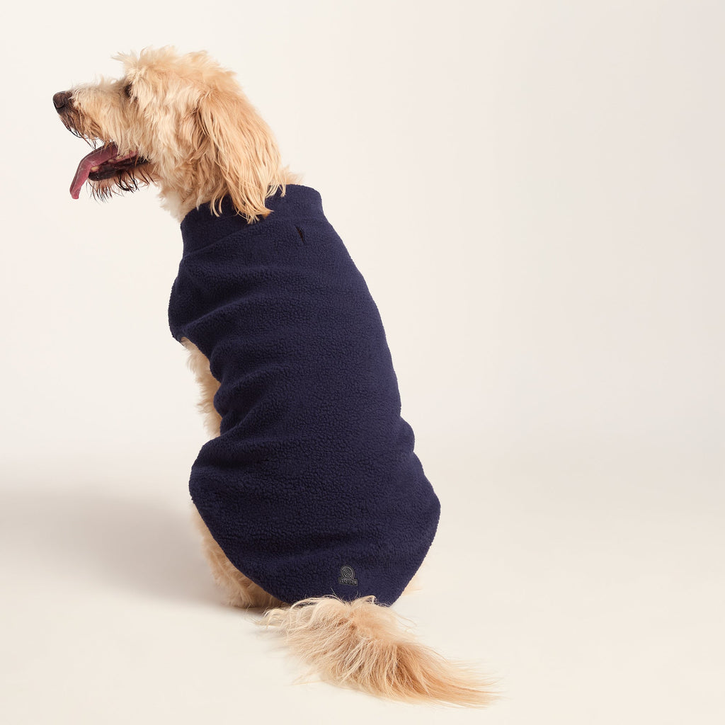 Rover Sherpa Dog Coat XL - Oxford Blue - Image 2