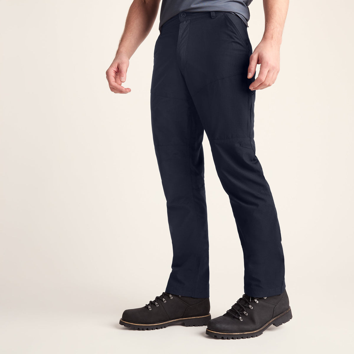 Rowland Mens Performance Trousers Short Leg - Navy - Image 5