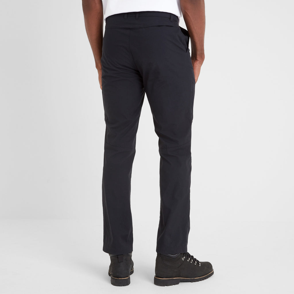Rowland Mens Performance Trousers Short Leg - Black - Image 3