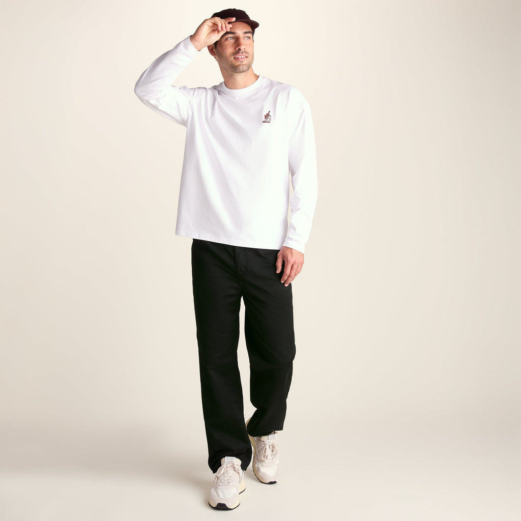 Sam Mens Straight Casual Chino Trouser - Black - Image 2