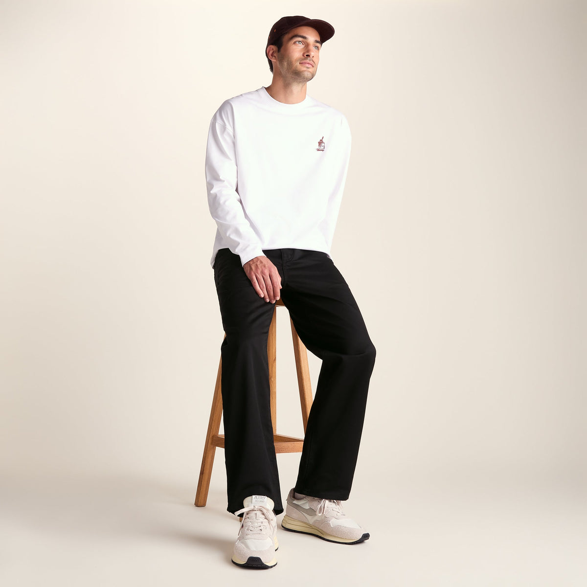 Sam Mens Straight Casual Chino Trouser - Black - Image 4