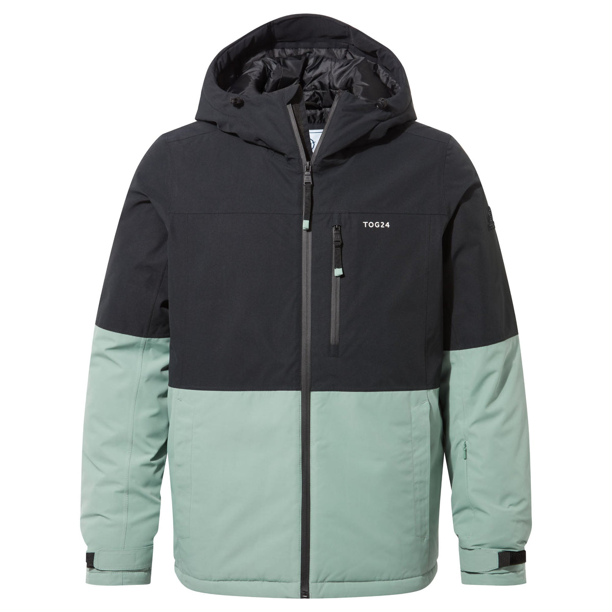Samoens Mens Waterproof Ski Jacket - Steel Teal/Black - Image 20