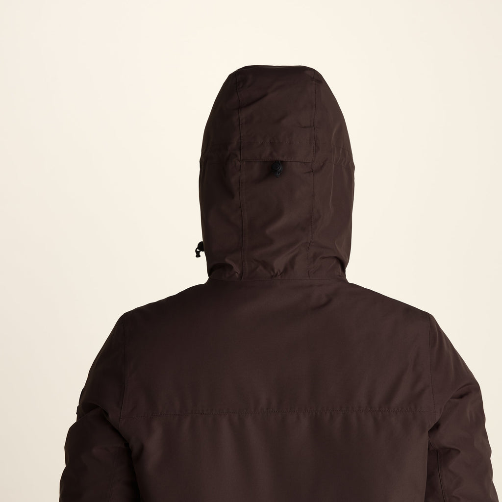 Samoens Mens Waterproof Ski Jacket - Chocolate Brown - Image 13