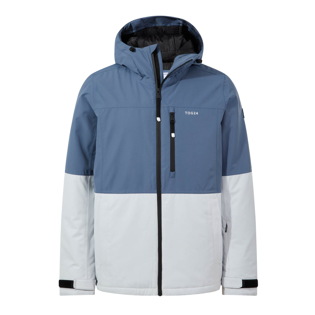 Samoens Mens Waterproof Ski Jacket - Steel Smokey Blue - Image 19