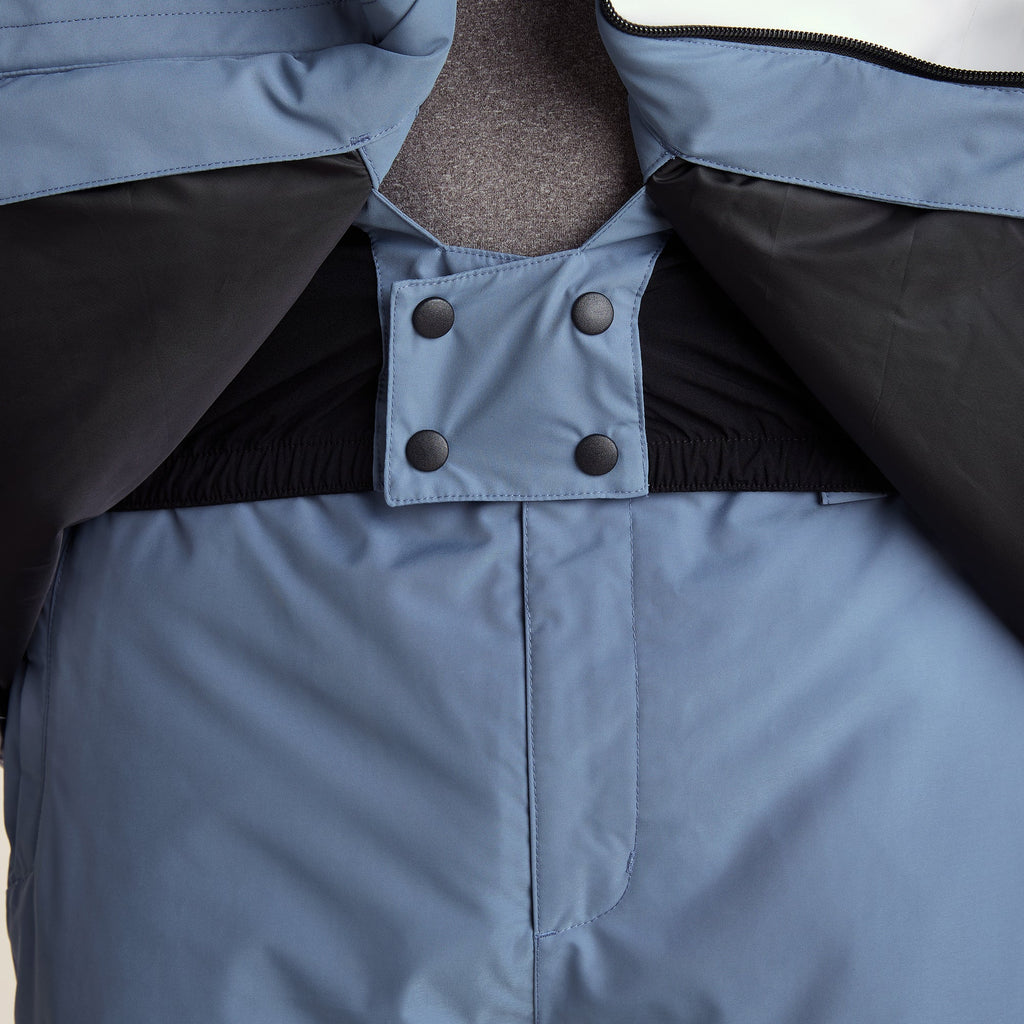 Samoens Mens Waterproof Ski Jacket - Steel Smokey Blue - Image 15