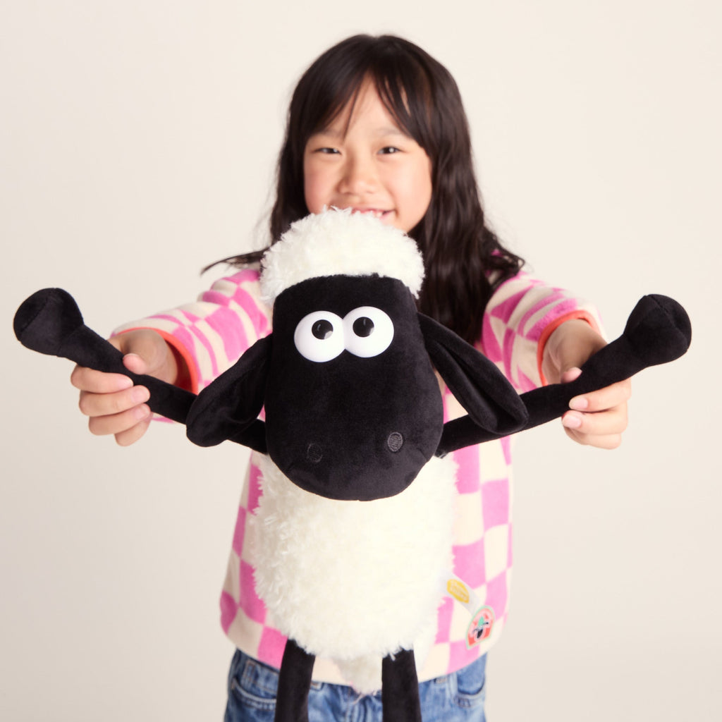 Shaun the Sheep 12" Soft Toy - Black/White - Image 2