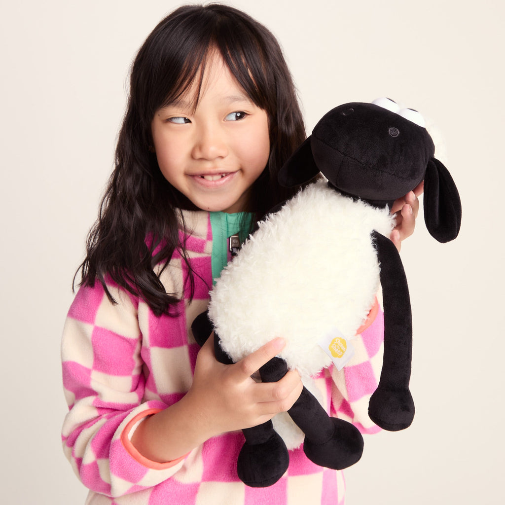 Shaun the Sheep 12" Soft Toy - Black/White - Image 3