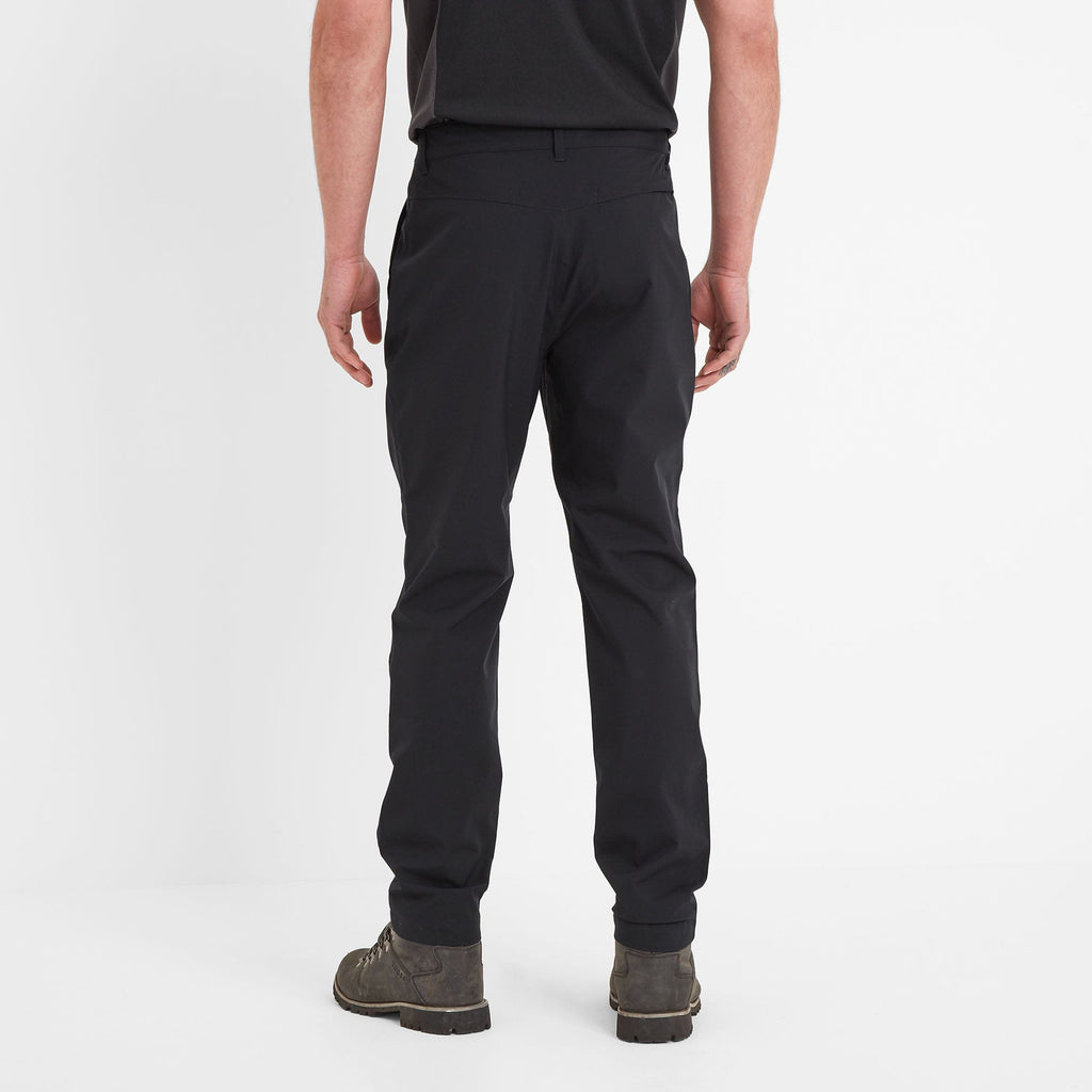 Silsden Mens Waterproof Trousers Long - Black - Image 2