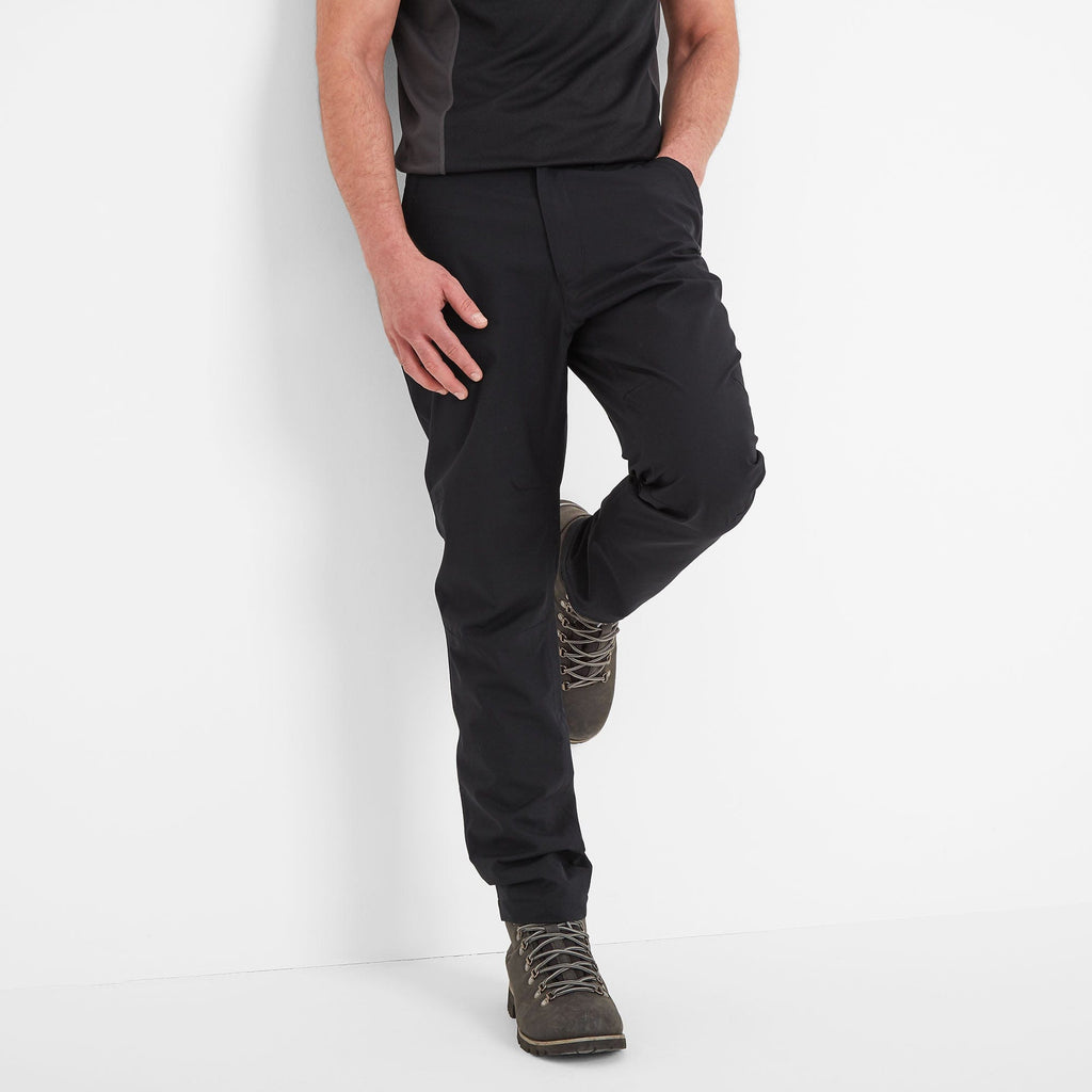 Silsden Mens Waterproof Trousers Short - Black - Image 8