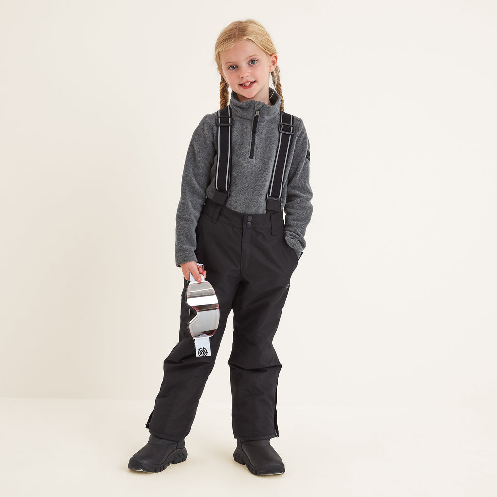 Slalom Kids Salopette - Black - Image 3