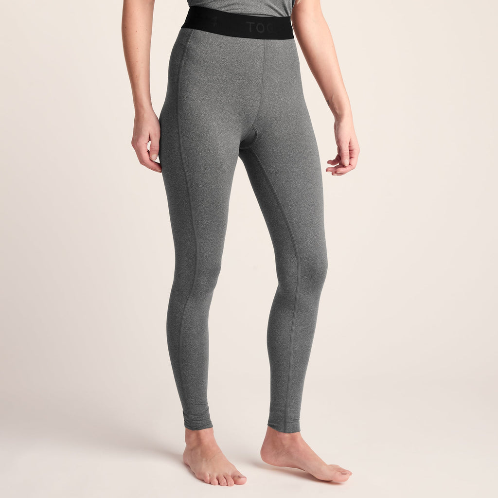 Snowdon Womens Thermal Base Layer Legging - Grey Marl
