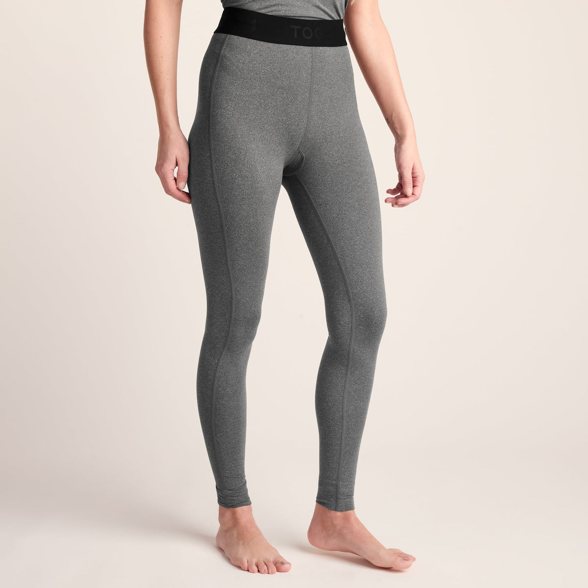 Snowdon Womens Thermal Base Layer Legging - Grey Marl