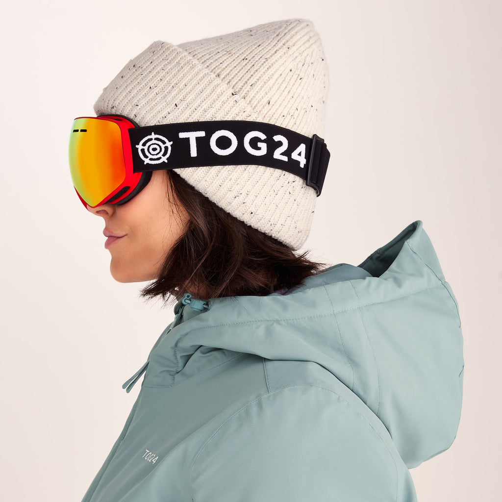 St Moritz Cat 2 Lens Goggles - Matt Red - Image 2