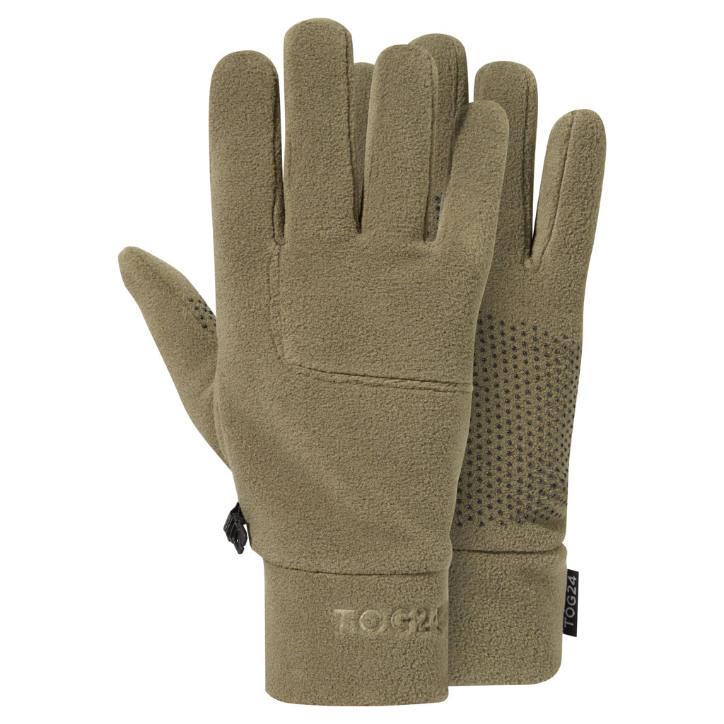 Stride Microfleece Gloves - Khaki - Image 2