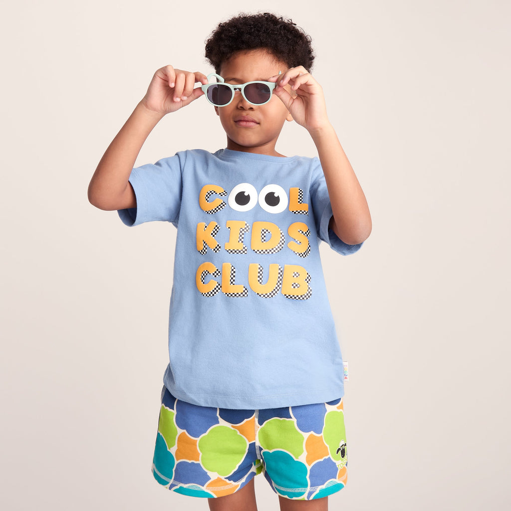 Suffolk Kids Shaun the Sheep T-Shirt - Bluebell