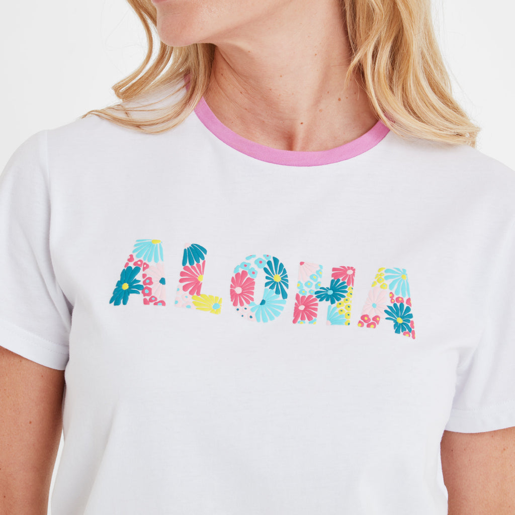 Susan Womens 100% Cotton Supersoft T-Shirt - Optic White - Image 5