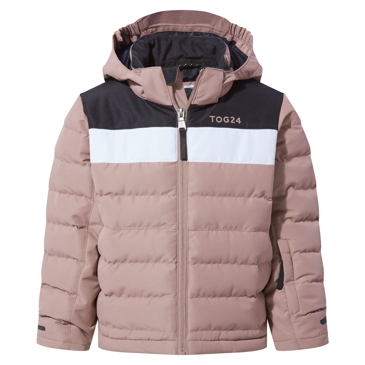 Swift Kids Ski Jacket - Faded Pink/Black - Image 5