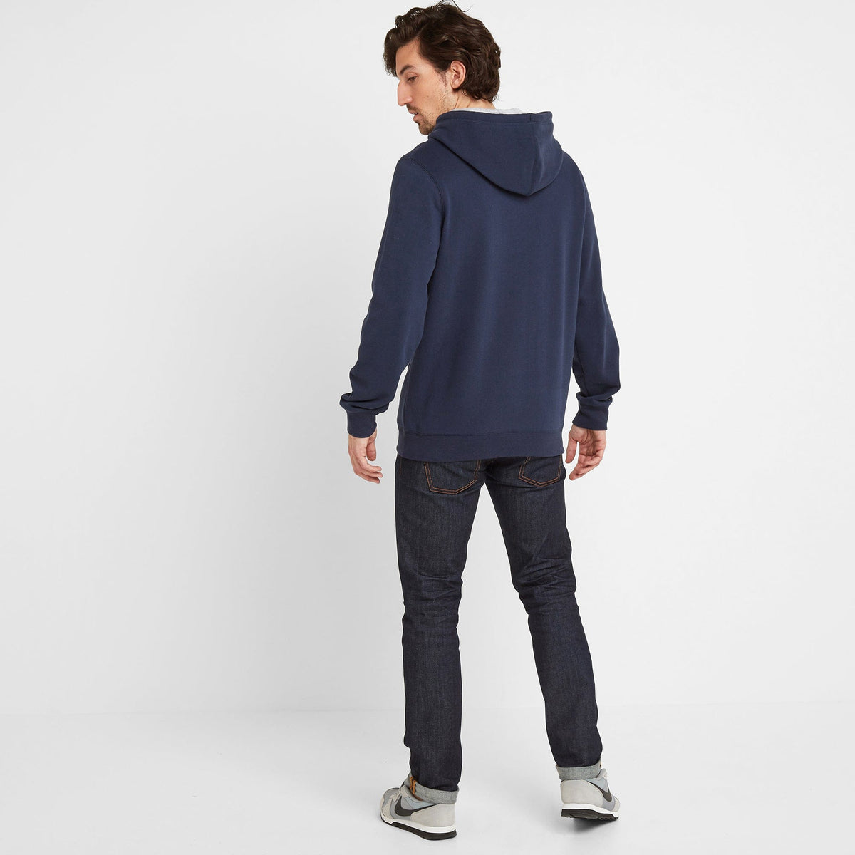 Thirsk Mens Hoody - Naval Blue - Image 2