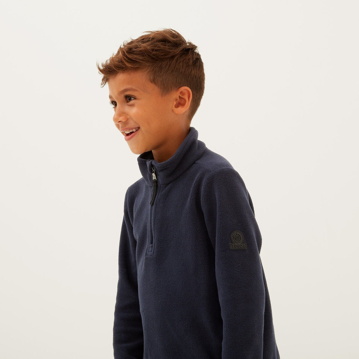 Toffolo Kids Zipneck Fleece - Navy - Image 2