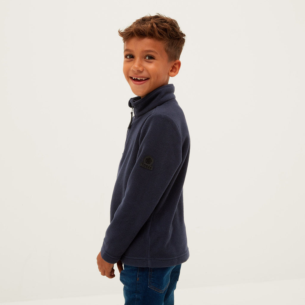 Toffolo Kids Zipneck Fleece - Navy - Image 4