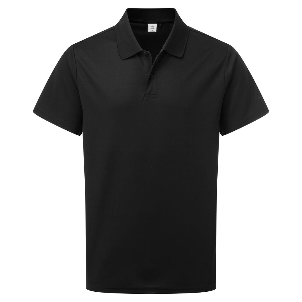 Torres Mens Tech Polo - Black - Image 4