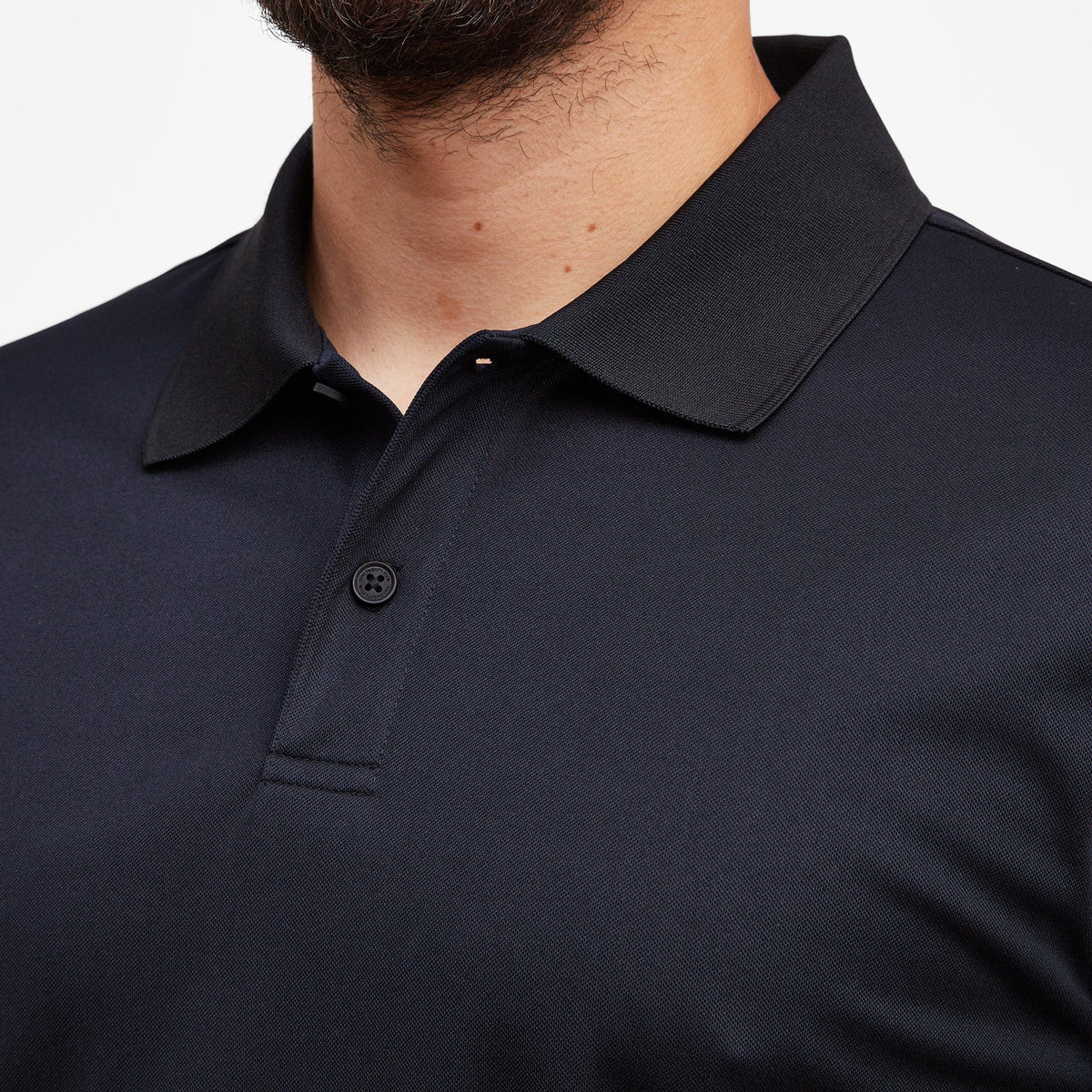 Torres Mens Tech Polo - Black - Image 3