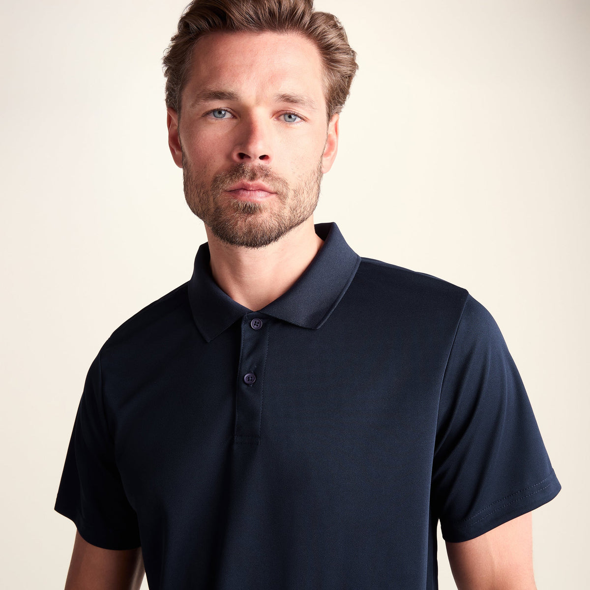 Torres Mens Tech Polo - Navy - Image 5