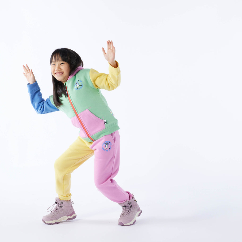 Valais Kids Shaun the Sheep Sweat Pant - Piglet Pink - Image 3