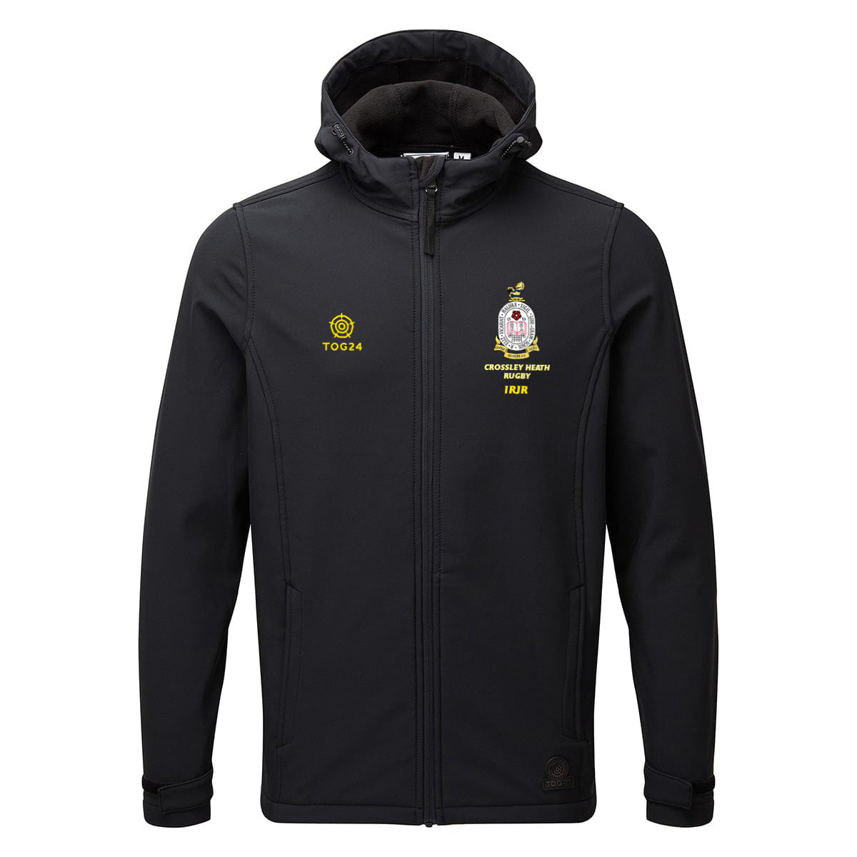 Crossley Heath Mens - Valley Softshell Hoody Black - Image 2