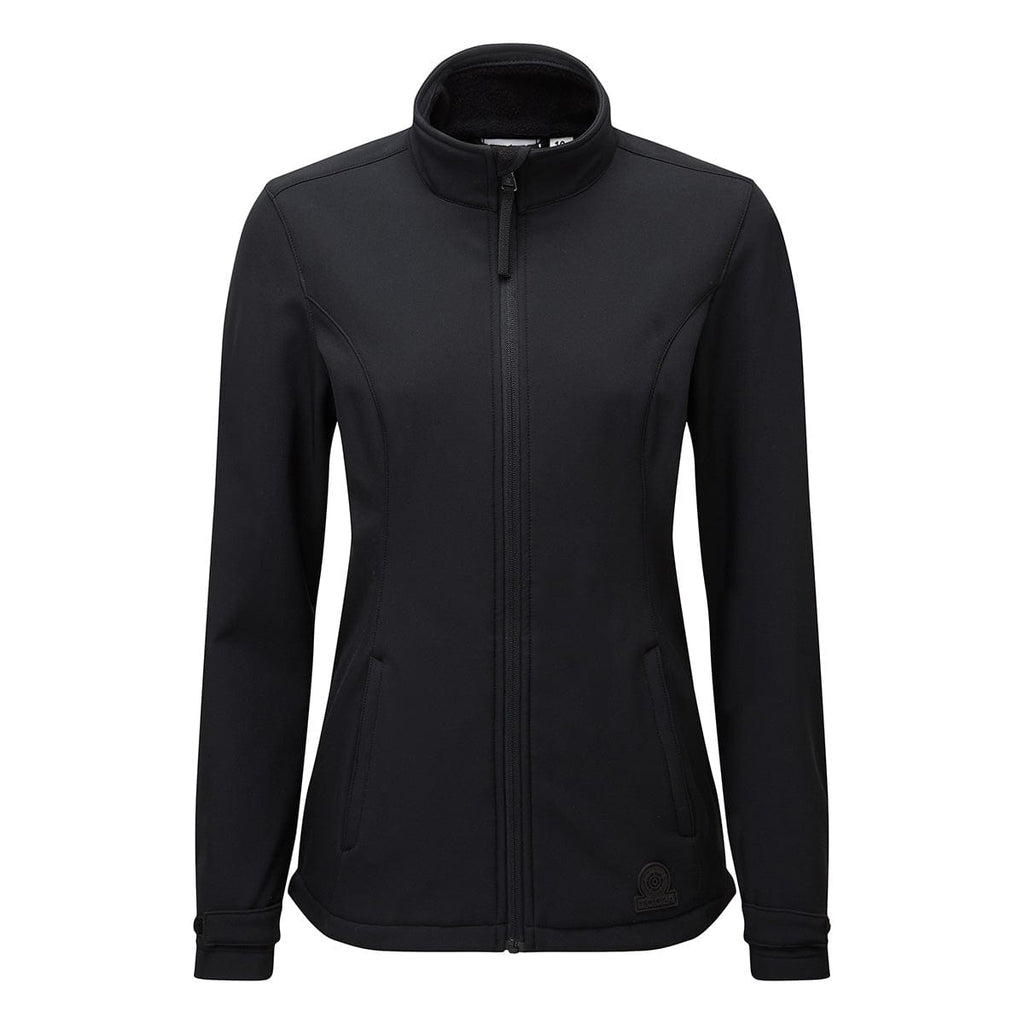 Valley Womens Softshell Jacket - Black - Image 2