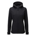 Valley Womens Softshell Hoody - Black - Image 2