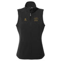 Porsche & Coffee Club Coupe Womens - Valley Softshell Gilet Black