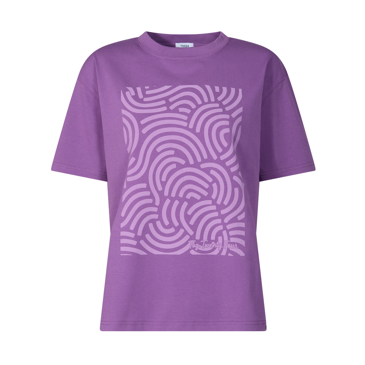 Wave Womens Premium Supersoft Relaxed Fit T-Shirt - Dark Orchid - Image 7
