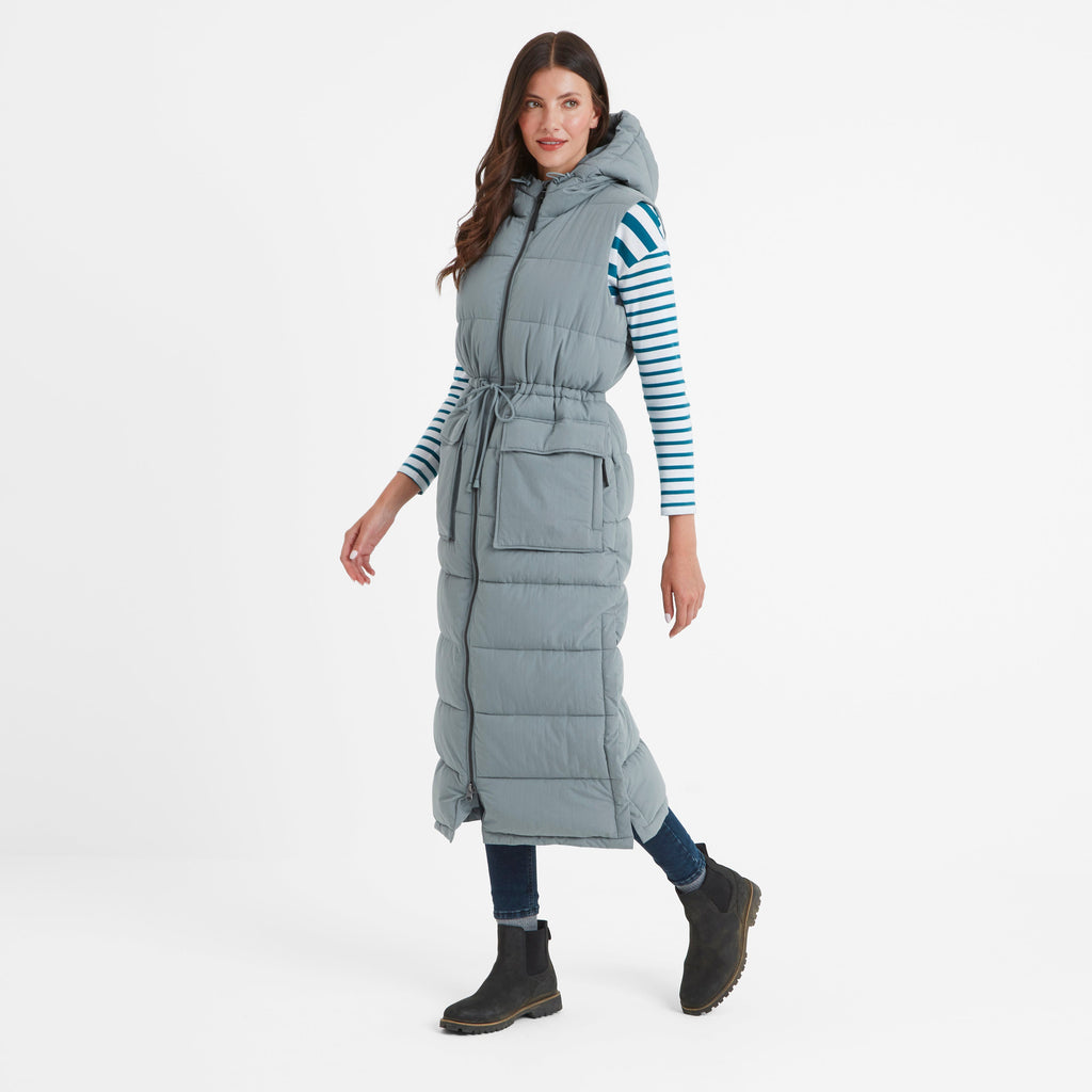 Welham Womens Gilet - Mist Grey - Image 2