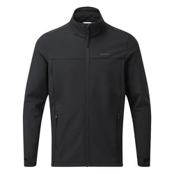 Feizor Mens Shower Resistant Softshell Jacket - Black - Image 12