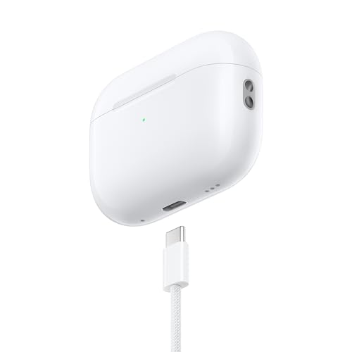 Apple - AirPods Pro (2nd generation) with MagSafe Case (USB‑C) - White - MTJV3AM/A - Image 6