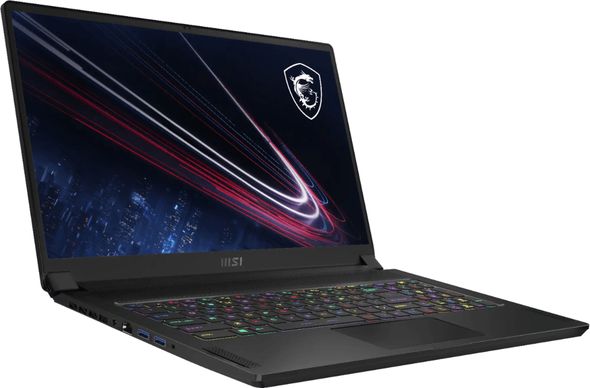 MSI GS76 Stealth 11UG-232 17.3" QHD 240hz Gaming Laptop - i9-11900H - RTX 3070 - 1TB SSD - 32GB RAM - Black - Image 2