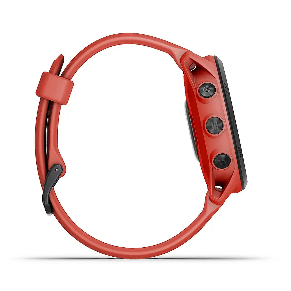 Garmin Forerunner 745 GPS Watch 30mm - Fiber Magma Red w/ Red Silicone Band - 010-02445-02 - Image 5