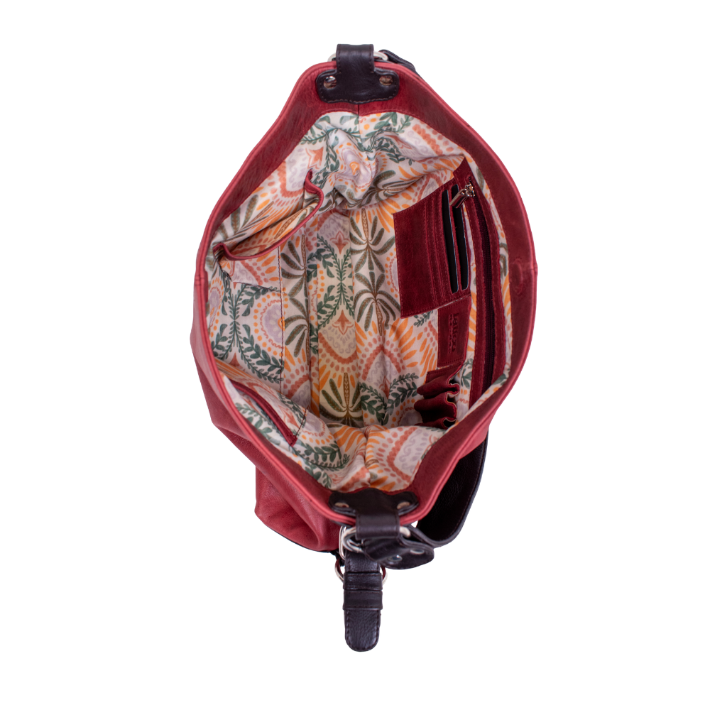 Simone Md Leather Shoulder Bag - Image 17