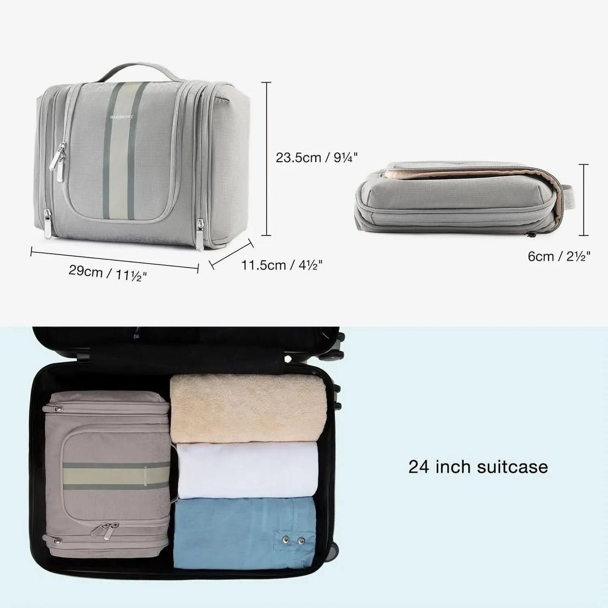 Atlas Travel Hanging Toiletry Bag - Image 29