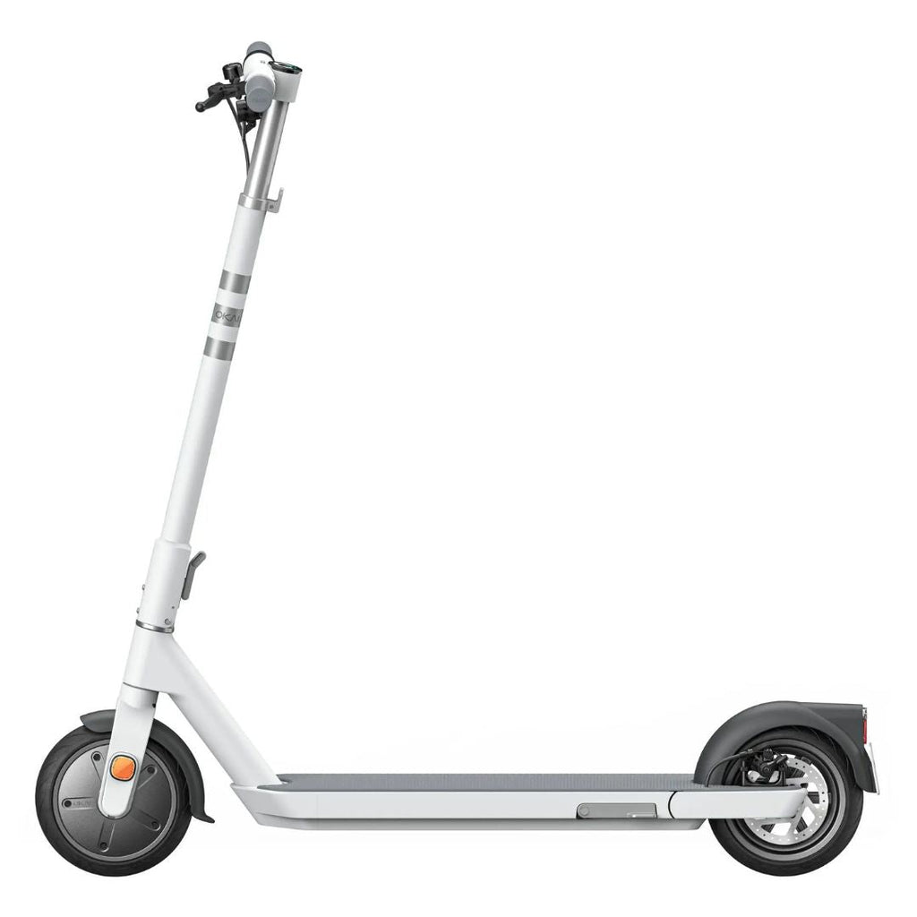 OKAI - Neon II Electric Scooter w/ 25 Miles Operating Range & 15.5 mph Max Speed - White - ES20-WHITE - Image 7