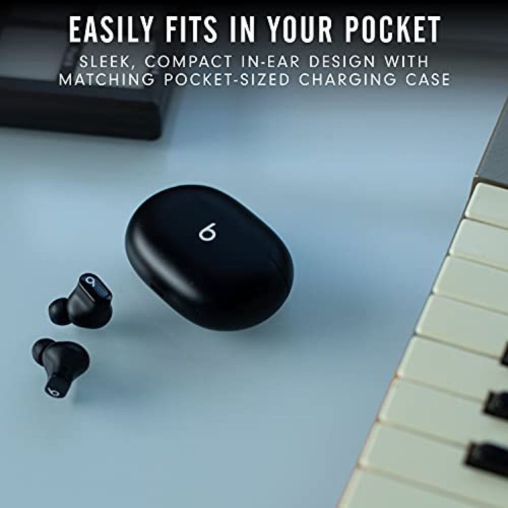 Beats Studio Buds Totally Wireless Noise Cancelling Earbuds - Black - MJ4X3LL/A - Image 7