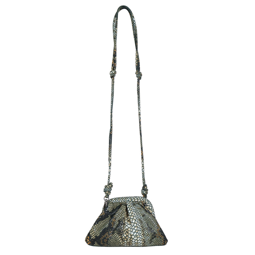Foil Layla Leather Crossbody Bag - Image 8