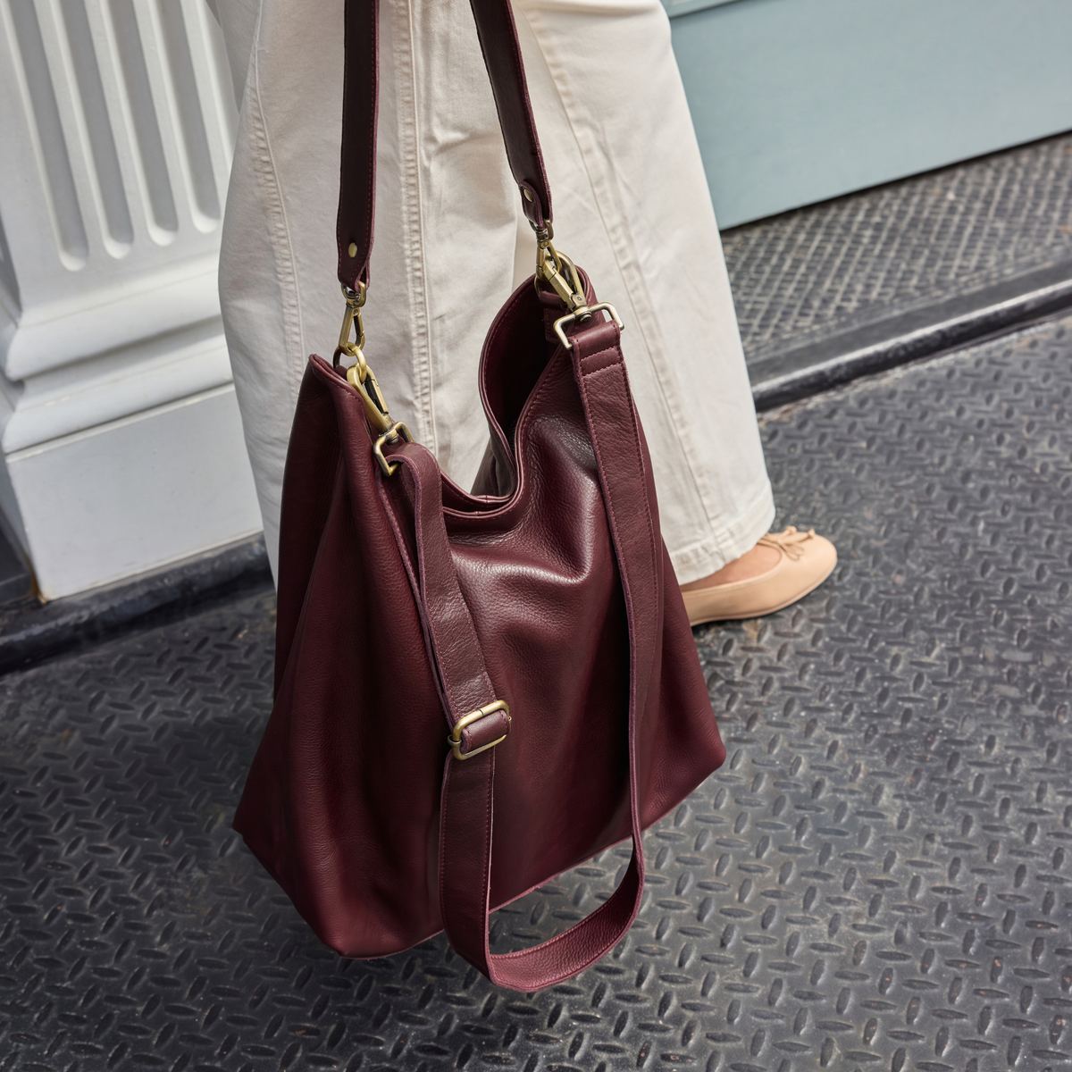 Bree Milled Leather Shoulder Bag - Image 25