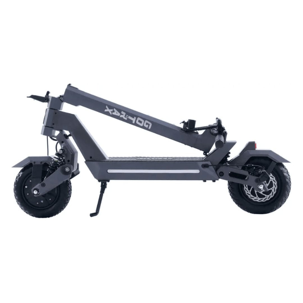 GoTrax - RAPTOR Electric Scooter w/28 mi Max Operating Range & 30mph Max Speed - Gray - Image 8