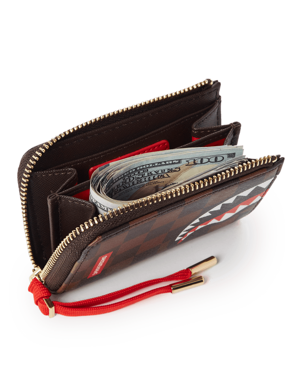 Checks in Camoflauge Wallet - Image 6
