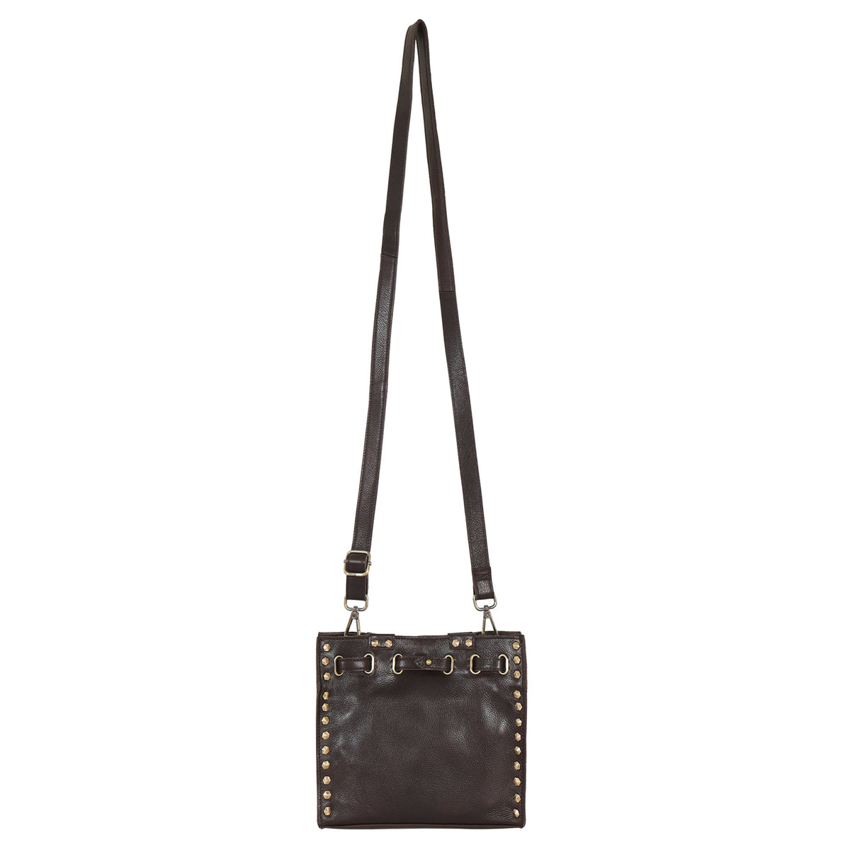 Malibu Milled Leather Crossbody Bag - Image 9